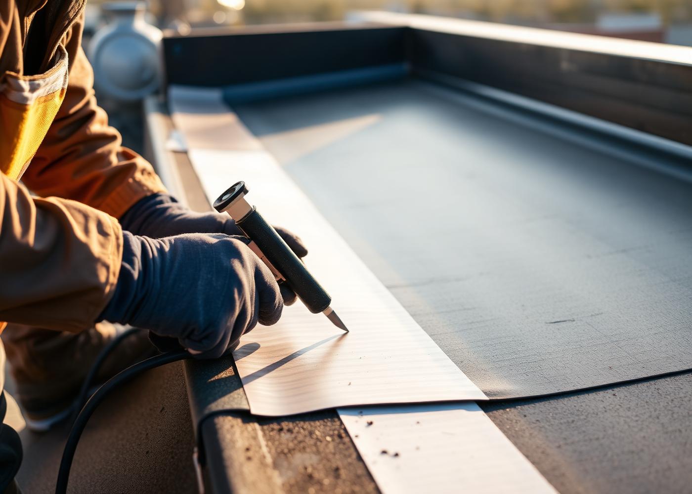 Waterproofing membrane detail